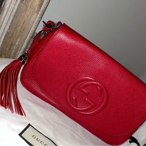 Cherry Red Gucci Crossbody